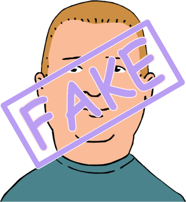 Fake Bobby Cartoon